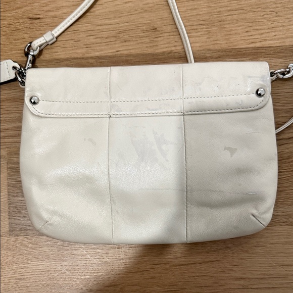 Coach White Leather Crossbody Bag - Picture 3 of 3